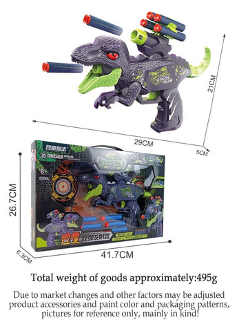 Thunderous Dinosaur Soft Bullet Gun SKU: WB-UA1494